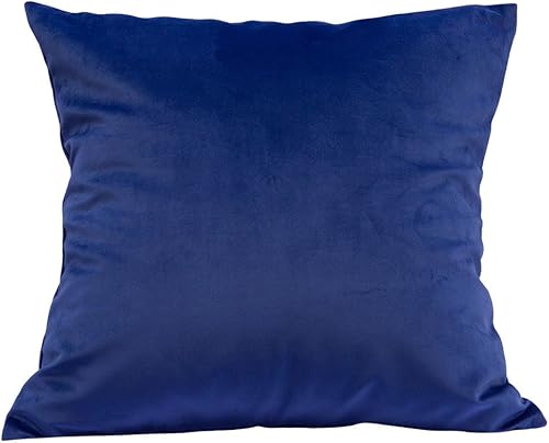 TangDepot Funda de Almohada de Terciopelo SólidoFunda EuropeaFunda de Cojín, Fundas de Almohada Súper Lujosas y Suaves, Muchas Opciones de Color y