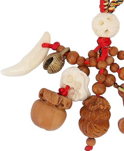 Miniatura 7 de Colgante de hacha de espada de madera de durazno, excelente artesanía, adornos colgantes para tallar en madera, amuleto de buena suerte