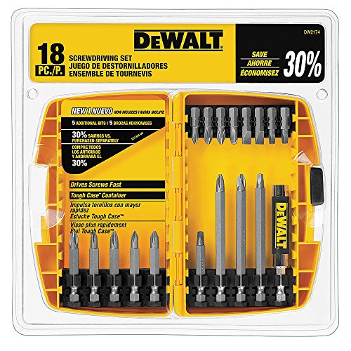 DEWALT Screwdriver Set, 18-Piece (DW2174)