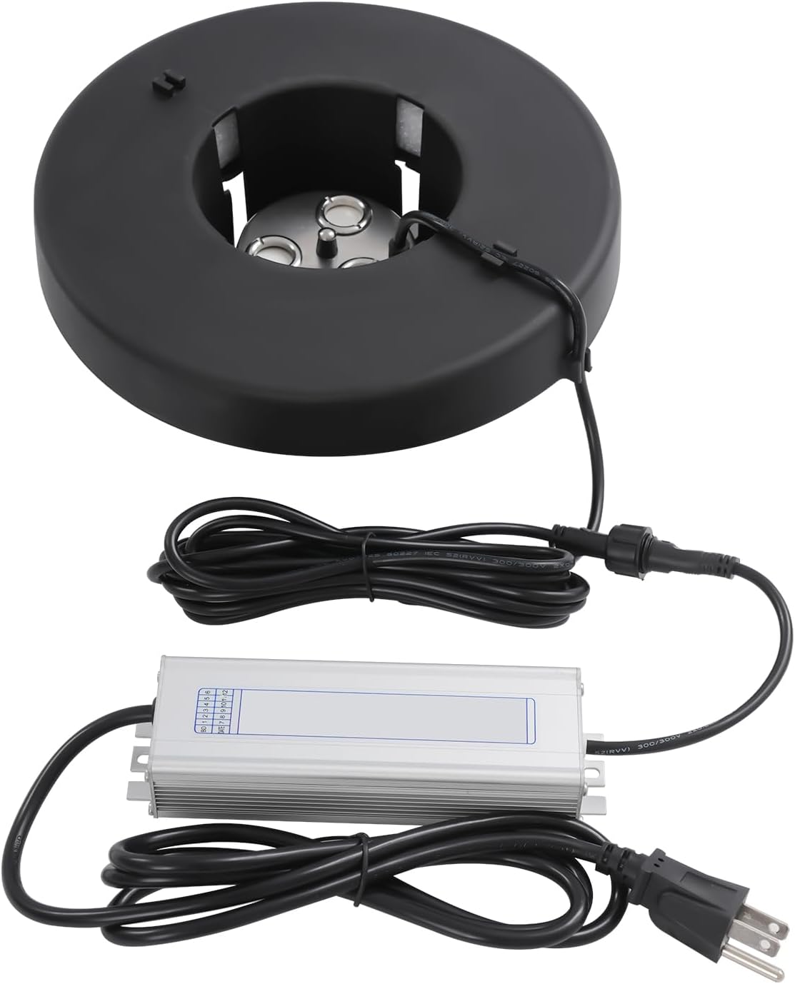 Ultrasonic Mist Maker, Stainless Steel Fogger, 900ml/H Humidifier Machine， High-Efficiency Fog Generator, Bonsai & Garden Pond Use, Holiday & Halloween Decor