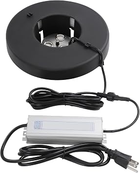 3-Head Ultrasonic Mist Maker Fogger - 900ml/H Humidifier Machine for Fountains, Aquariums, and Ponds | Ideal for Garden Fogging, Hydroponics, and Indoor Grow Rooms.
