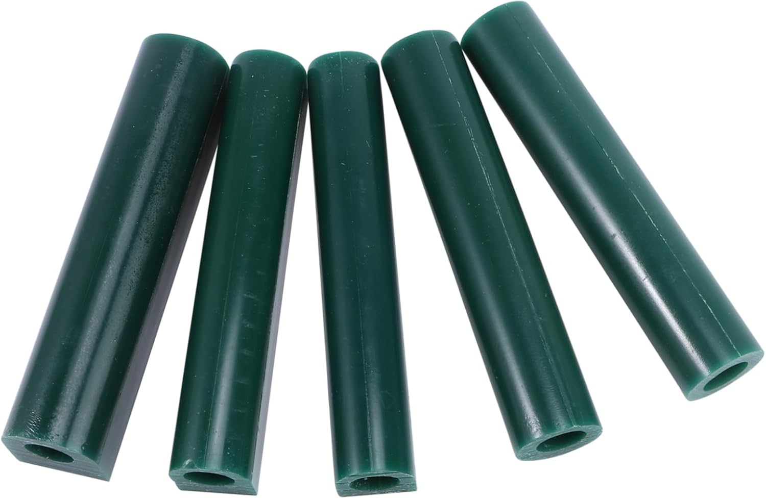 Lurrose 5pcs DIY Jewelry Making Kit Wax Ring Tube Carving Mold Smooth Surface for Ring Casting