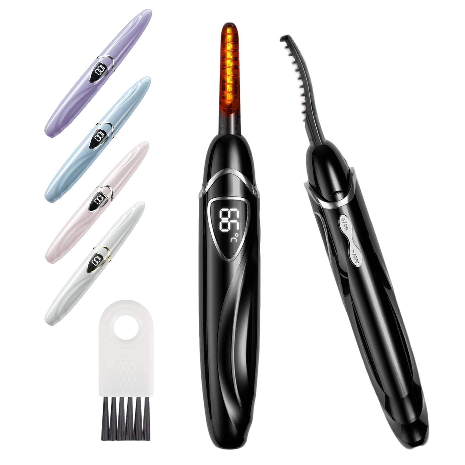 S600, piegaciglia riscaldato elettrico, con controllo preciso della temperatura, funzione di memoria e calore costante per ricci di lunga durata (S600-148 mm)