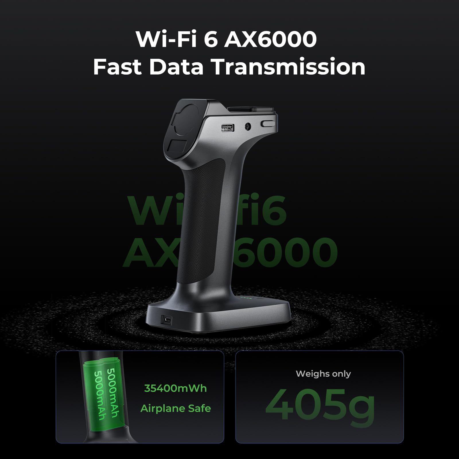 Creality 3D-Scanner Raptor X für den 3D-Druck, 60 fps, 34 Cross Blue Laser & NIR WiFi 6, Handheld-Scanner für Verbraucher, 0,02 mm Genauigkeit, 24-Bit-Schnellscannen in Vollfarbe für Windows und macOS