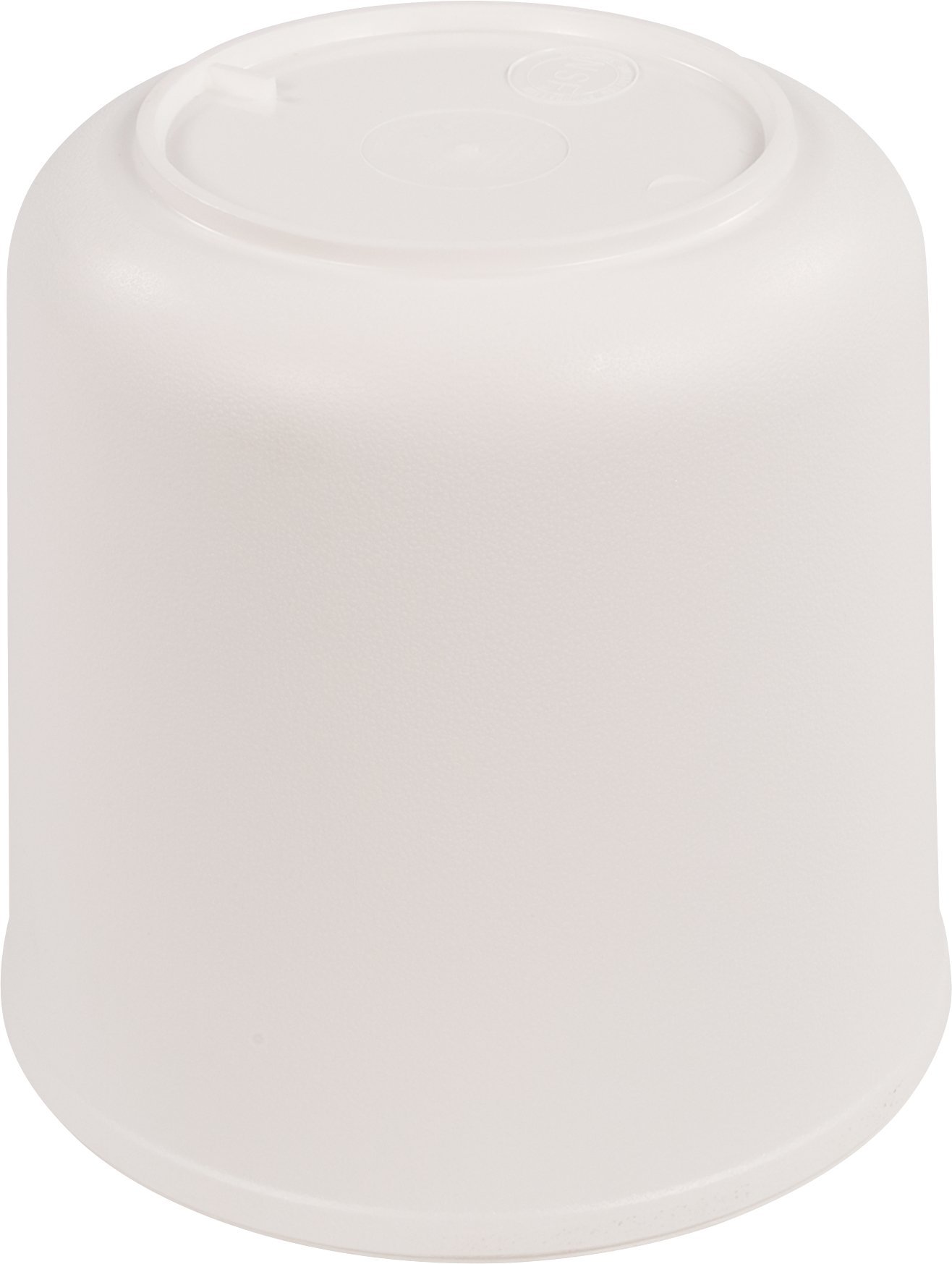 Carlisle FoodService Products Coldmaster Plastic Cold Food Server, Cold Crock with Insulation for Catering, Kitchens, Restaurants, 2 Quarts, White