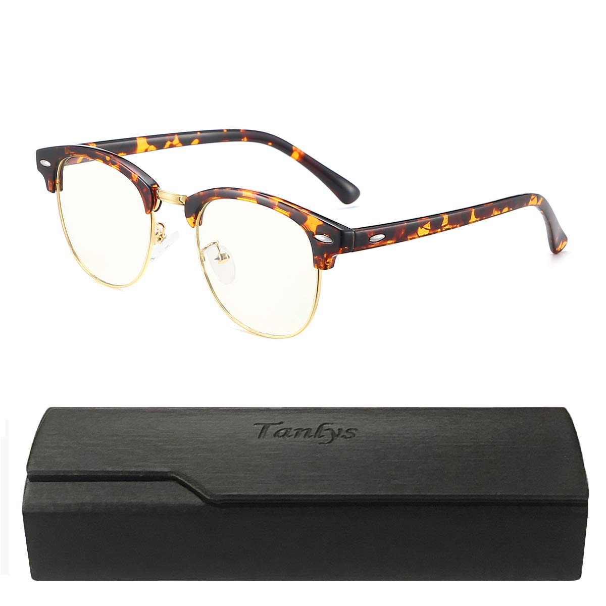 Blue Light Blocking 2 in 1 Photochomic Glasses UV Headache Blocker sunglasses, Tablet/Gaming/TV/Phones Blue Light Filter Glasses for Men Women