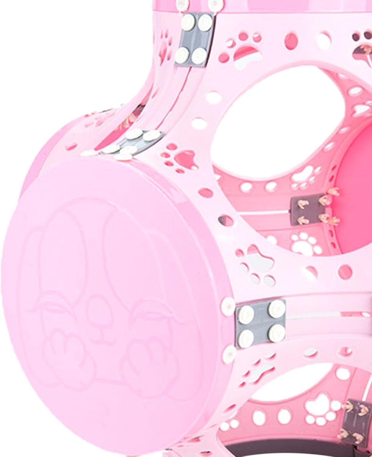 Cat Tunnel Cat Toy Cat Climbing Frame Pet Interactive Toy for Dogs, Pink