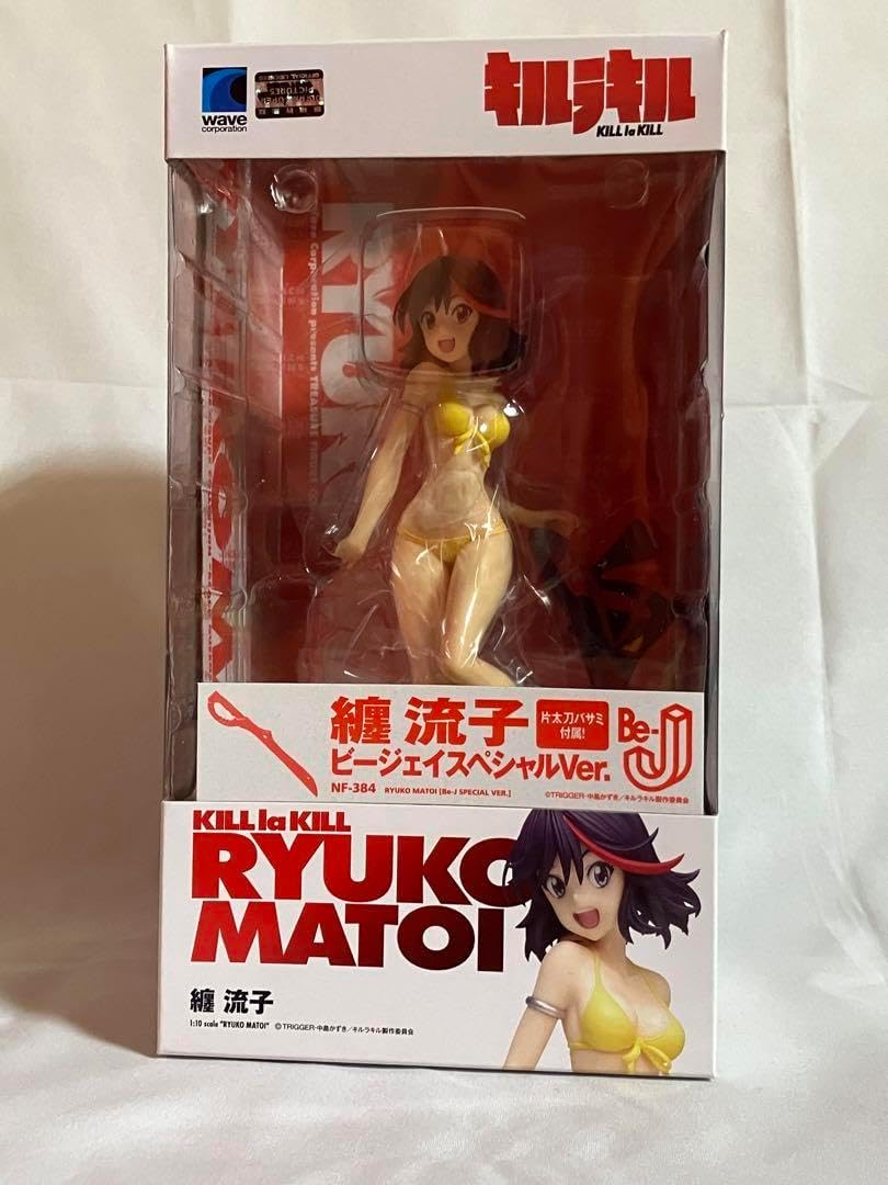 BEACH QUEENS キルラキル 纏流子 1/10 WAVE フィギュア Amazon.com: Wave BEACH QUEENS Kill La Kill: Ryuko Matoi PVC Figure