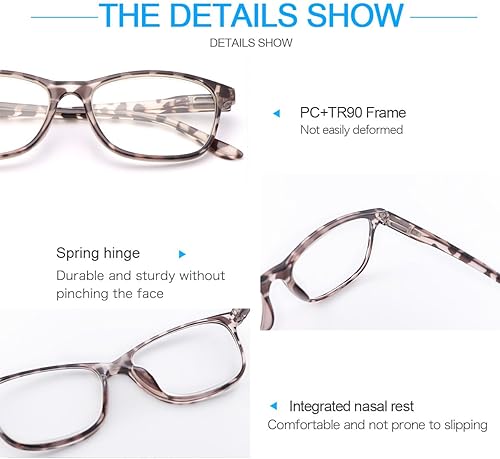 Miniatura 6 de Lentes de transición fotocrómica, miopía, para hombres y mujeres, retro, TR90, ligeros, negativos, de visión corta, lentes clásicos de marco