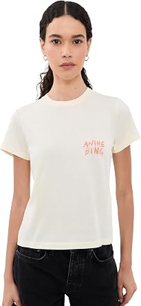 ANINE BING Womens Shelley Surfer Tee