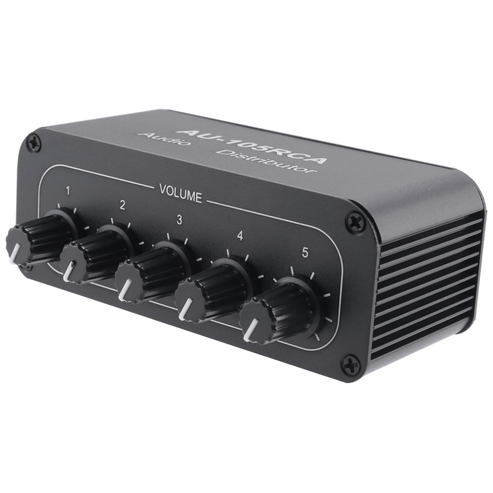 Mixer Audio SteReo 1 Input 5 Uscite Distributore Multicanale Interfaccia per Amplificatori di Potenza