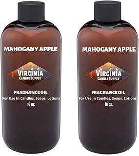 Mahogany Apple Fragrance Oil (Our Version of The Brand Name) (32 oz Bottle) for Candle Making, Soap Making, Tart Making, Room Sprays, Lotions, Car Fresheners, Laundry Detergent,Fabric Softener