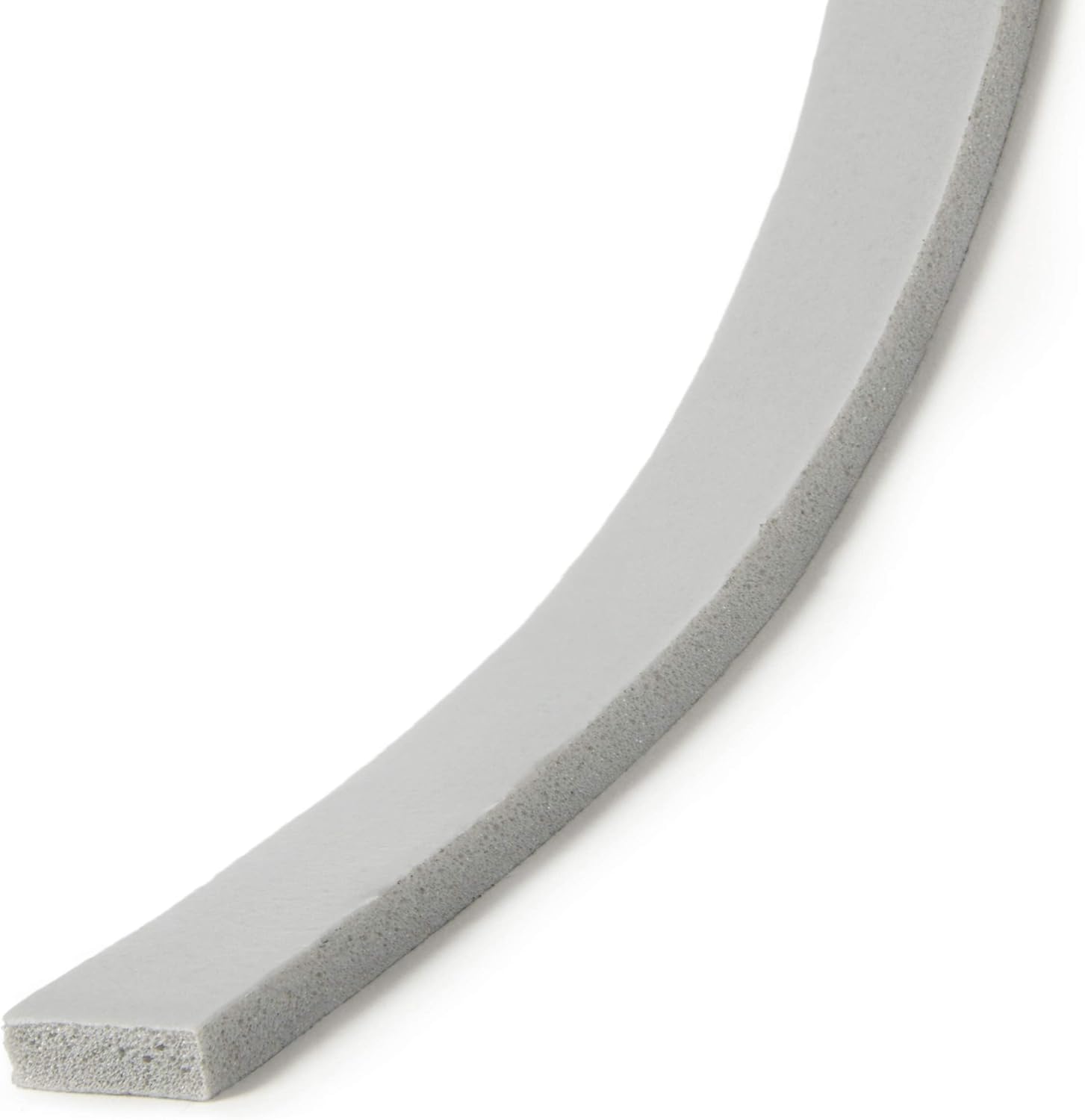 Frost King Vinyl Foam Tape - Closed Cell - Moderate Compression, 1/4" W, 1/8" Thick, 17' L, Grey - V442H