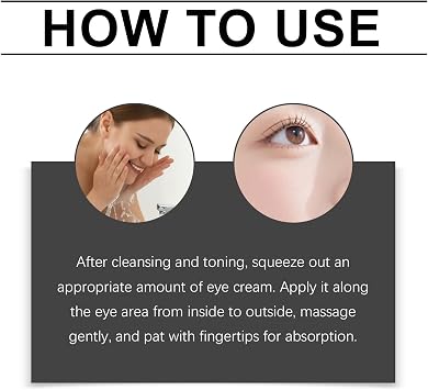 Perfection Eye Tightener With Brush,Eye Cream for Dark Circles and Puffy Ey/es,Instant Temporary Ey/e Tightener Cream for Reduces Fine Lines,Temporary E/ye Tigh/tener,Long-Lasting Matte Finish