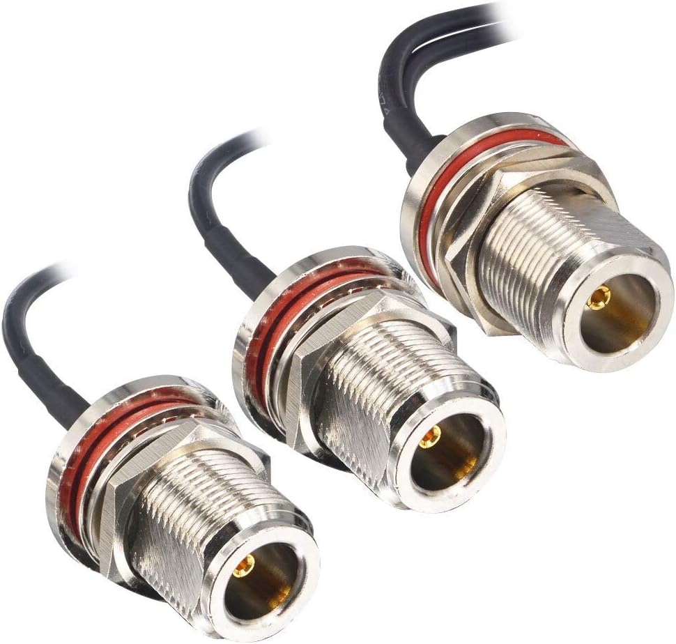 YILIANDUO N-type Splitter Cable N Female to Dual N Female Bulkhead Connector Y-type Cable Pigtail Cable RG174 30CM for 4G LTE WiFi GPS Antenna Router Ham Radio - Image 3