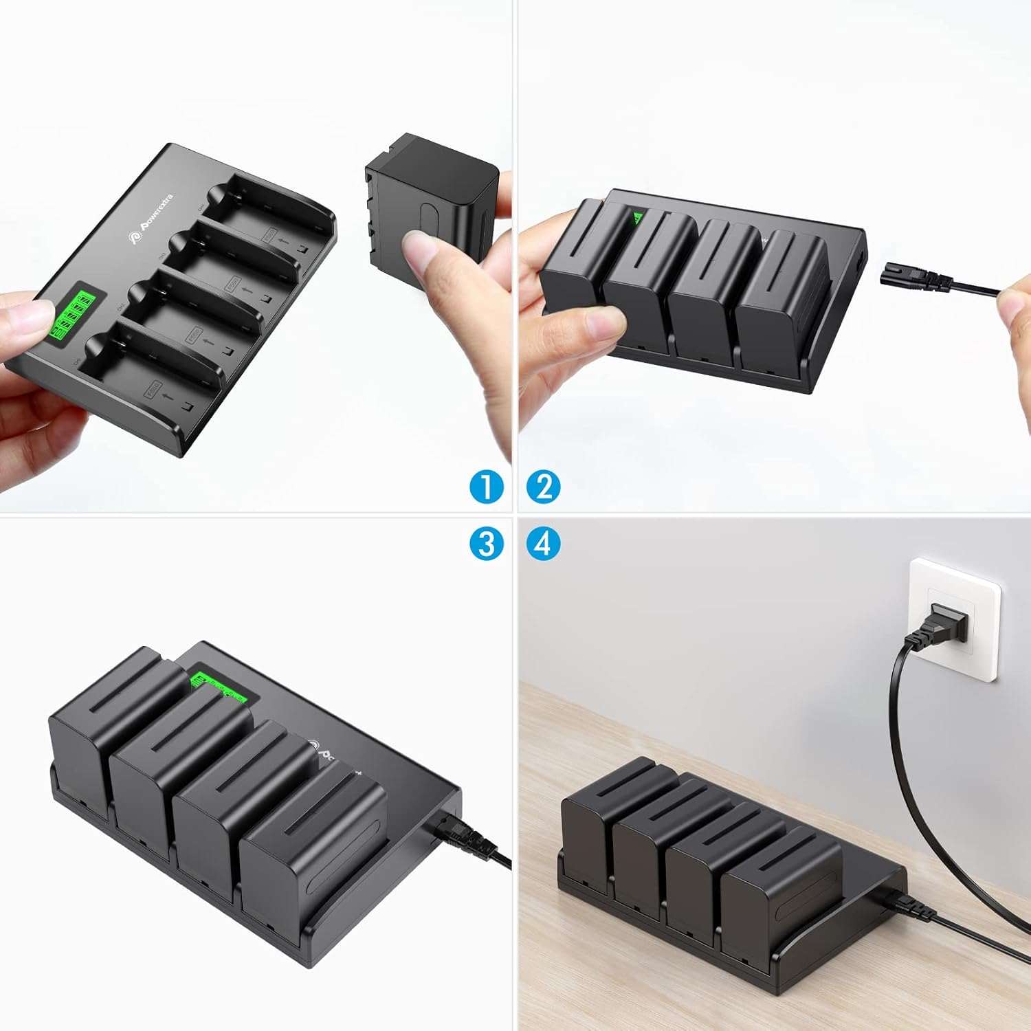 Step-by-step guide to connecting batteries and power