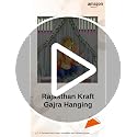 Image of Rajasthan Kraft Artificial Pack of 5 Gajra Hanging for Home Dcor, 14 Inch Hanging Wall Decoration with Lotus Buds, Traditional Indian Festive Decor