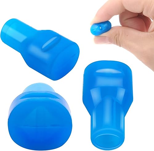 Miniatura 2 de Grevosea Boquillas de repuesto para válvula de mordida, 2 piezas de repuesto de boquilla de tubo de mordida de silicona para vejiga de hidratación y