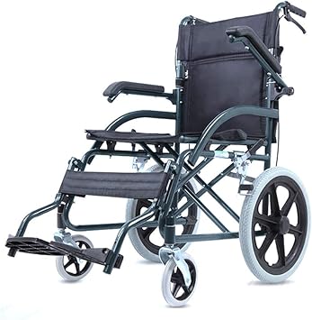 Amazon Co Jp アルミ車椅子 軽量で折りたたみ式のフレーム 車椅子用車椅子 移動式移動式旅行用チェア 取り外し可能なフットレスト ドラッグストア