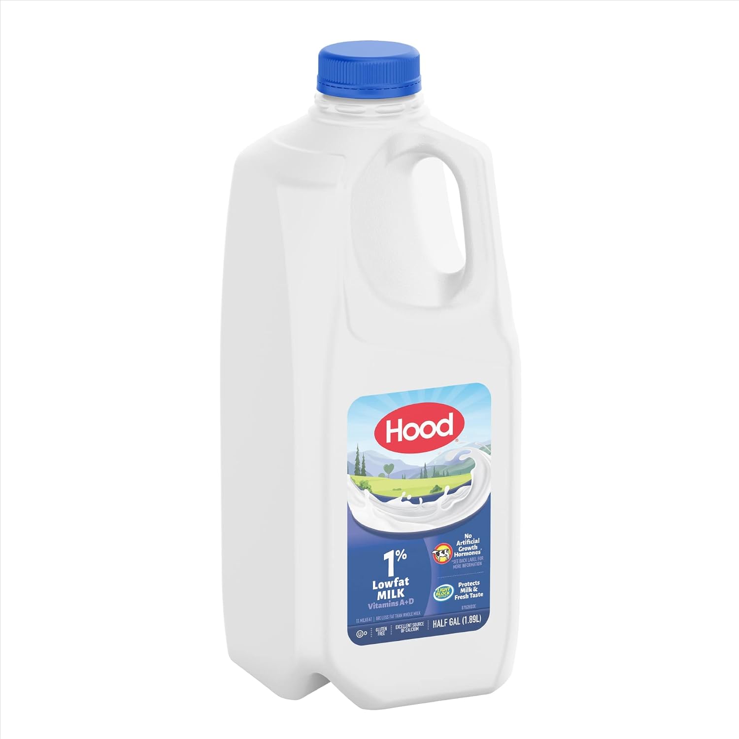 Hood 1% Low Fat Milk, Half-gallon, 64 oz