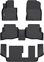 Vista 8 de Juego de alfombrillas y forro de carga para Mazda CX5 2017-2022, protección para todo tipo de clima, TPE antideslizante, juego completo de forros