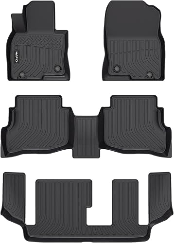 Vista 12 de HAFIDI® Juego de alfombrillas y forro de carga para Subaru Crosstrek 2018-2023 e Impreza 2017-2023 (no modelos híbridos), protección para todo tipo