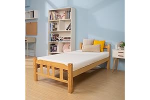Twin Mattress, for Kids Adults | Gel Memory Foam, Medium-Firm