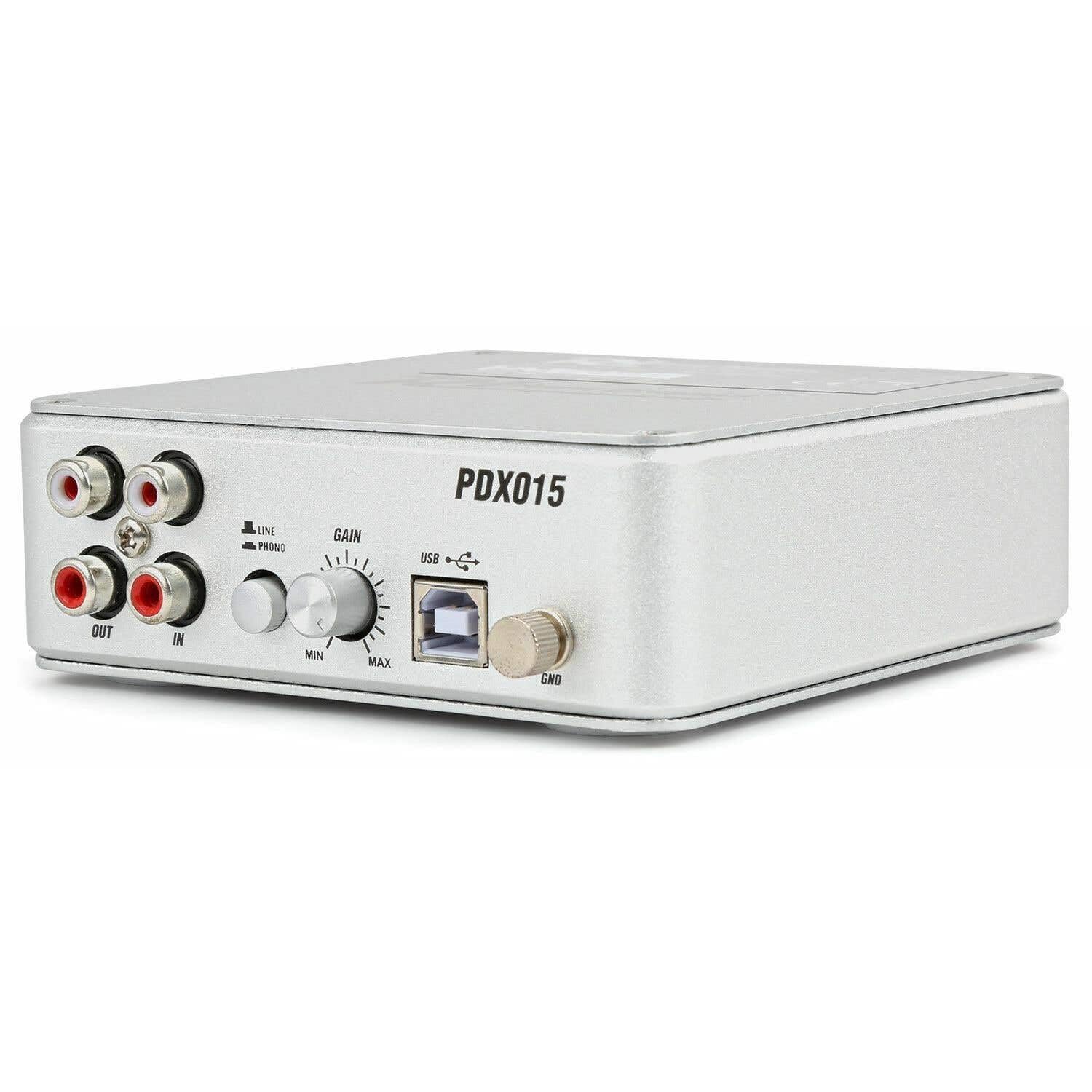 Power Dynamics PDX015 Preamplificatore Phono Software USB 2.0 argento