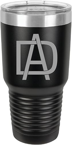Miniatura 5 de Monogram Design - Vaso de acero inoxidable con aislamiento al vacío de camello polar con tapa deslizante, grabado láser personalizado