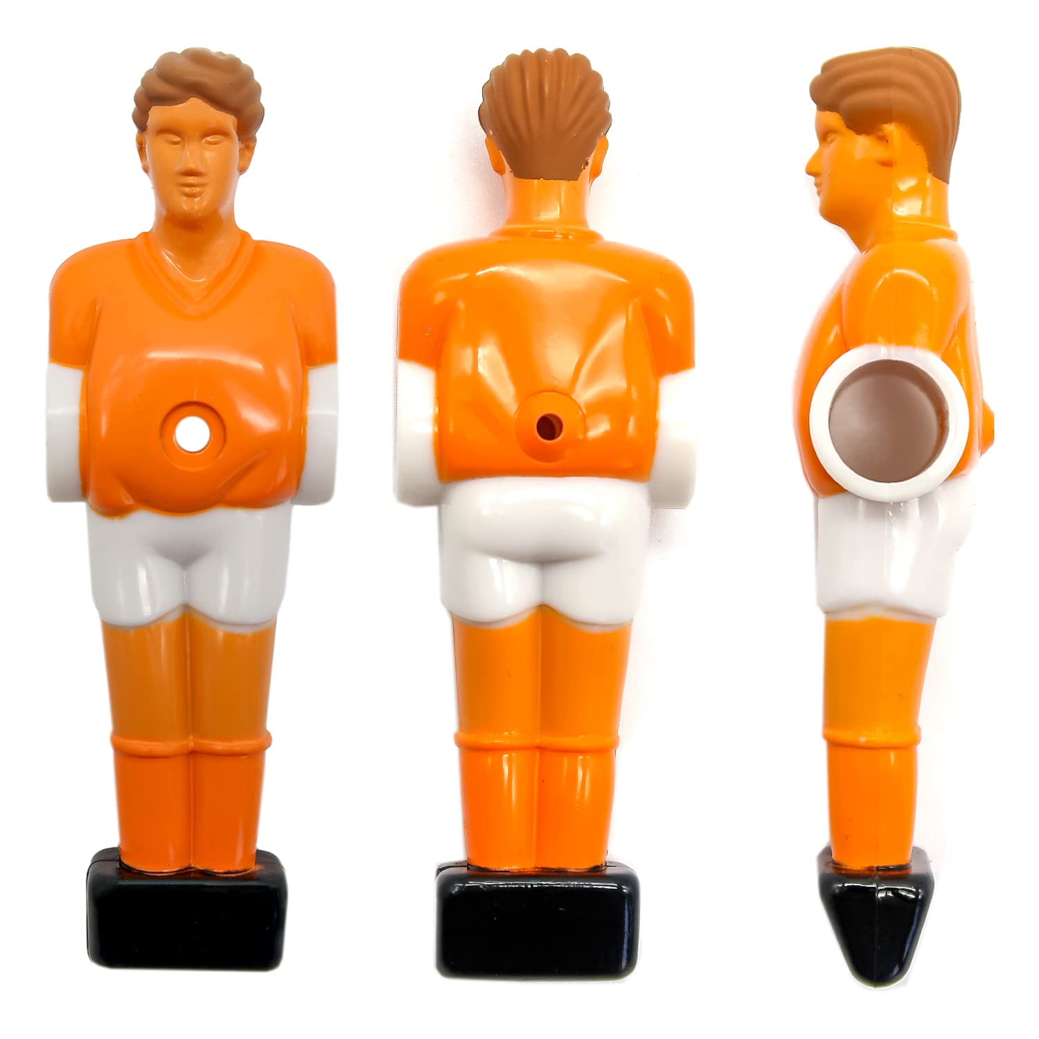 eyepower 11 Football Table Figures 13mm, Netherlands Orange White, Table Foosball Kicker Figures - Image 2