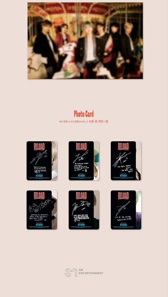 reload nct dream ジェミン トレカ サクカ キノ NCT DREAM