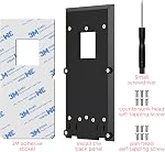 Ring Doorbell Sticky Mount Compatible with Ring Video Doorbell 3, V ideo Door/Bell 3 Plus, Video Door Bell 4, Battery Doorbell Plus, Battery Doorbell Pro and Battery Door