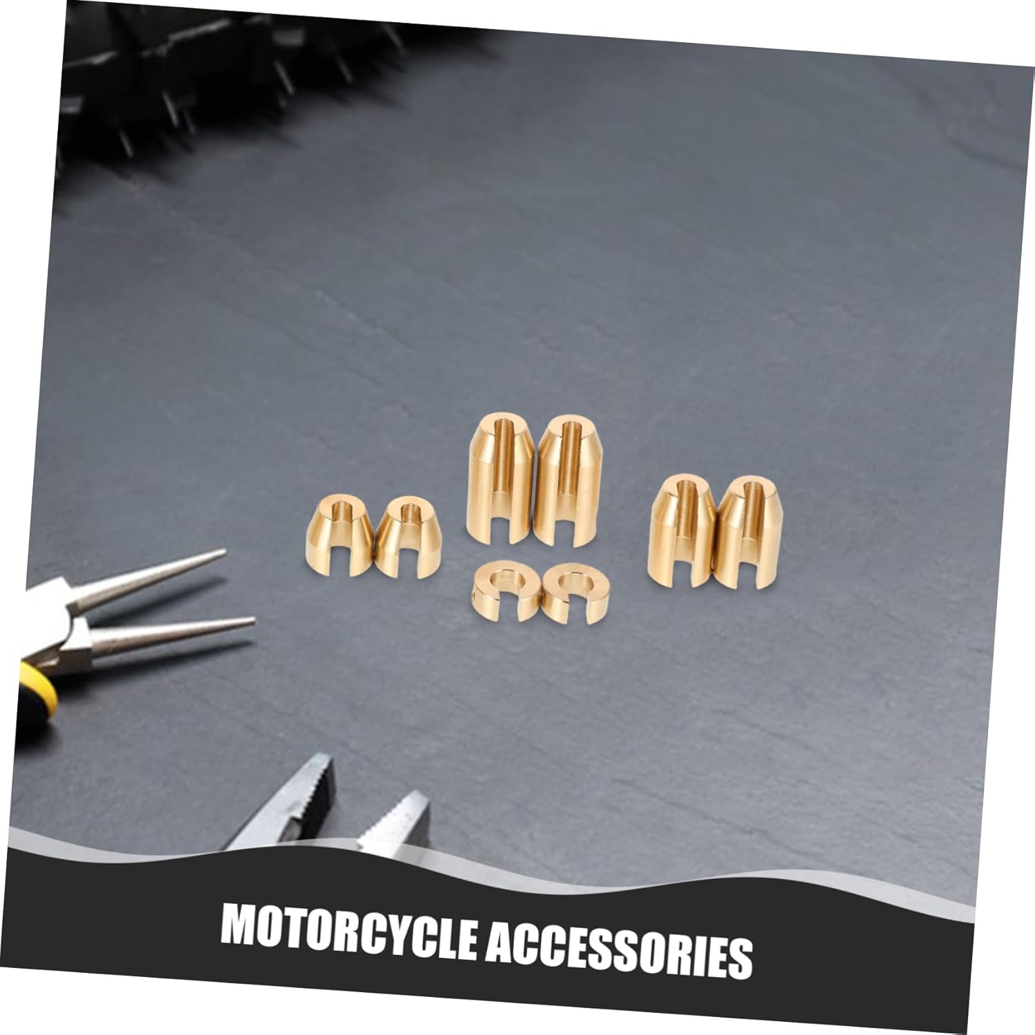 1set Copper Motorcycle Reusable Wheel Balance Weights Kit for Super Copper for Enhanced Stability and Weight Distribution Refill Tools