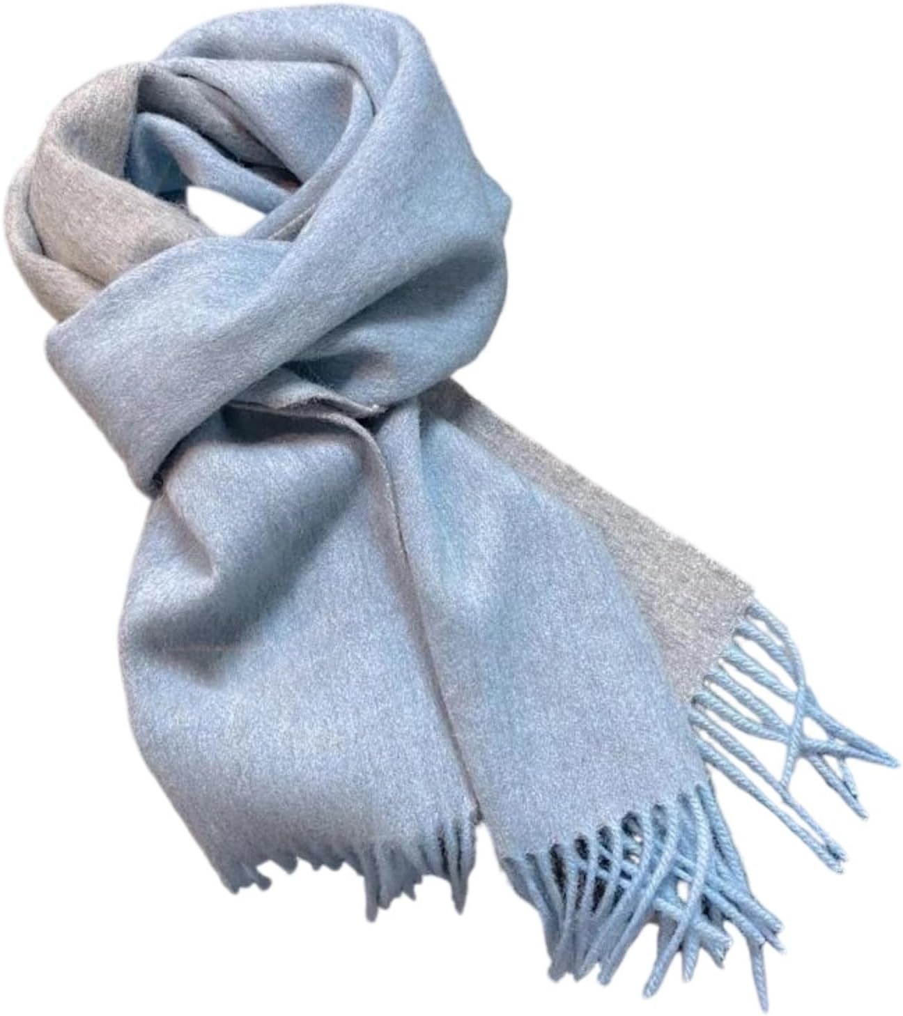 Women's Winter Wool Scarf – Thick Soft Long Shawl Wrap, Warm Chunky Stole For Men And Women