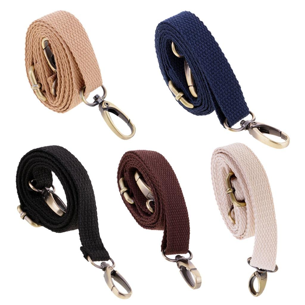 Canvas Bag Handle Shoulder Bag Strap Replacement Bag Accessories Black Home & Kitchen| Craft Materials| Sewing| Haberdashery| Belt Making-image-18