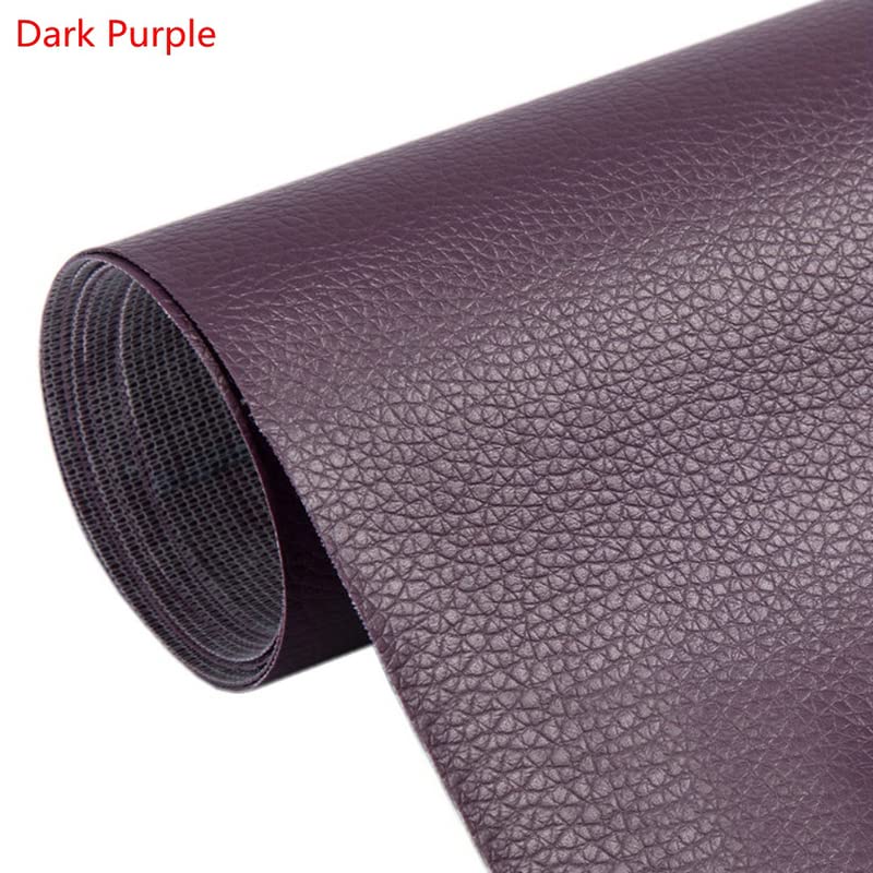 Miniatura 10 de 1 pieza de piel sintética autoadhesiva de 19.7 x 53.9in, parche autoadhesivo para reparación de sofá, adhesivos de tela sintética, adhesivos de piel