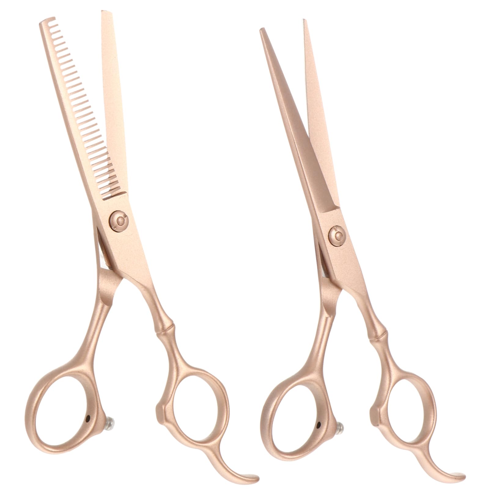 FOMIYES 2pezzi Forbici da Parrucchiere in Inossidabile Set di Forbici per Tagliare i Capelli Professionali per Tagliacapelli