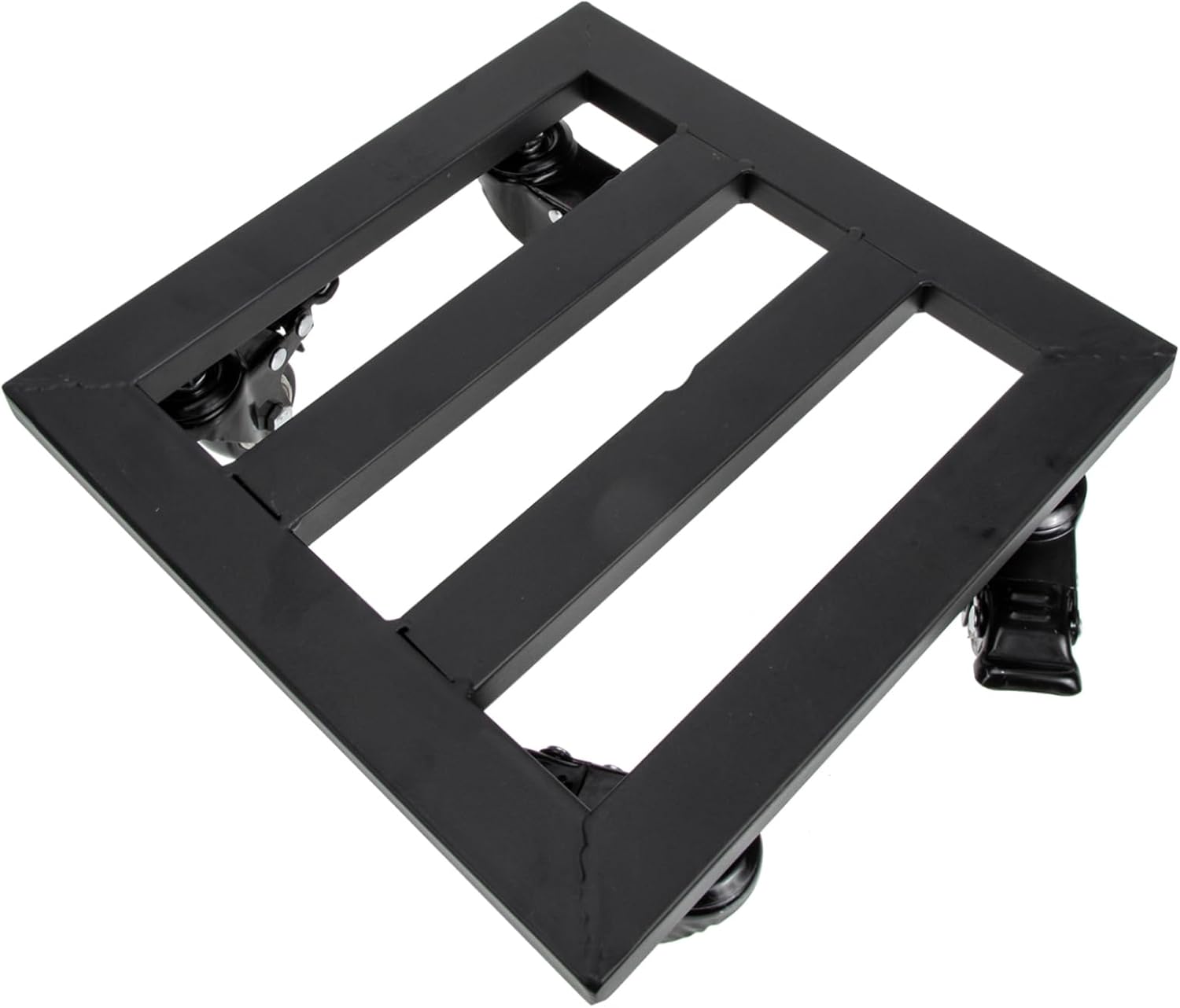 Rolling Plant Stand Wheels for Plants Flower Pot Tray Herb Garden Decor