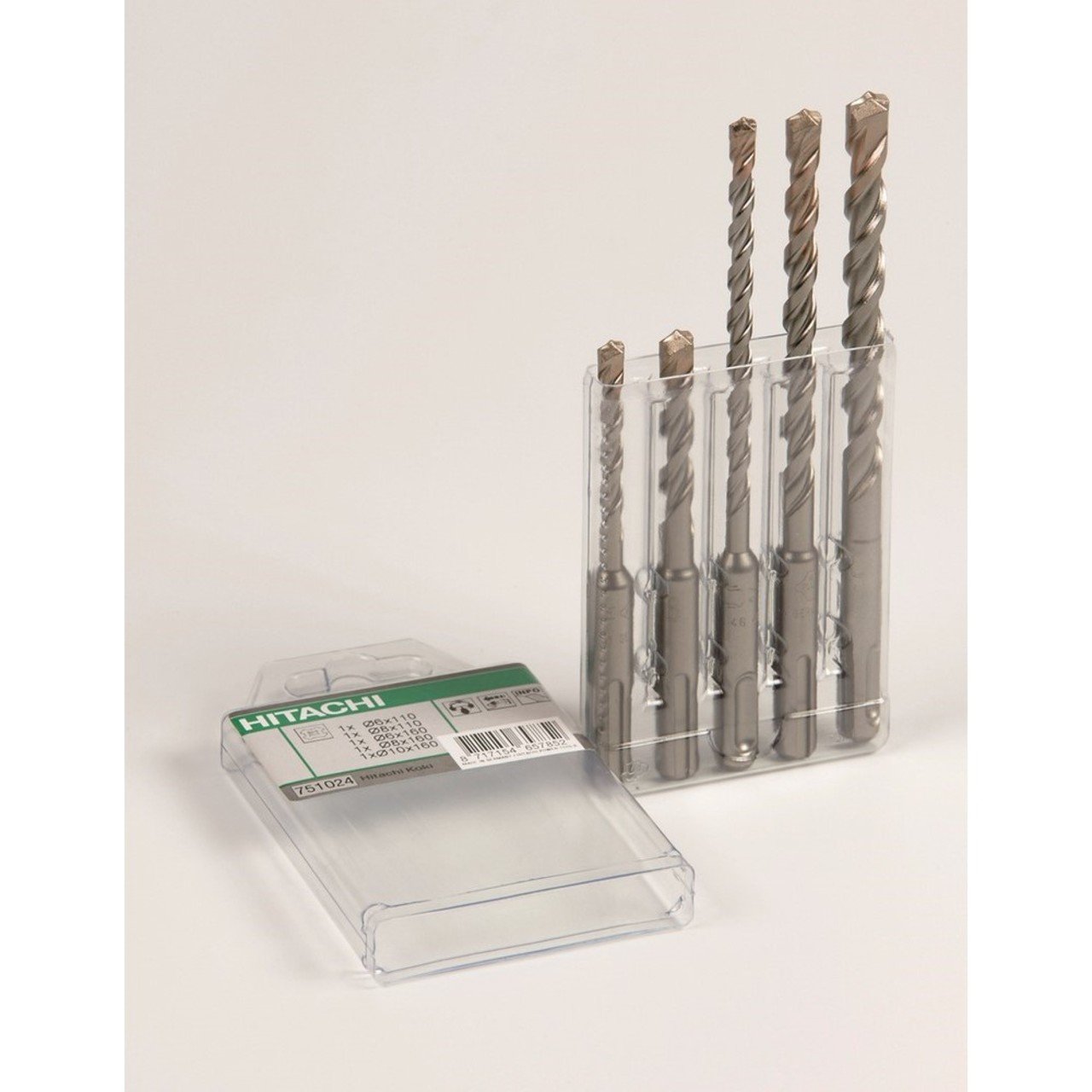 Jeu de forets SDS-Plus HIKOKI 782532 assortiment maçonnerie 5 pièces