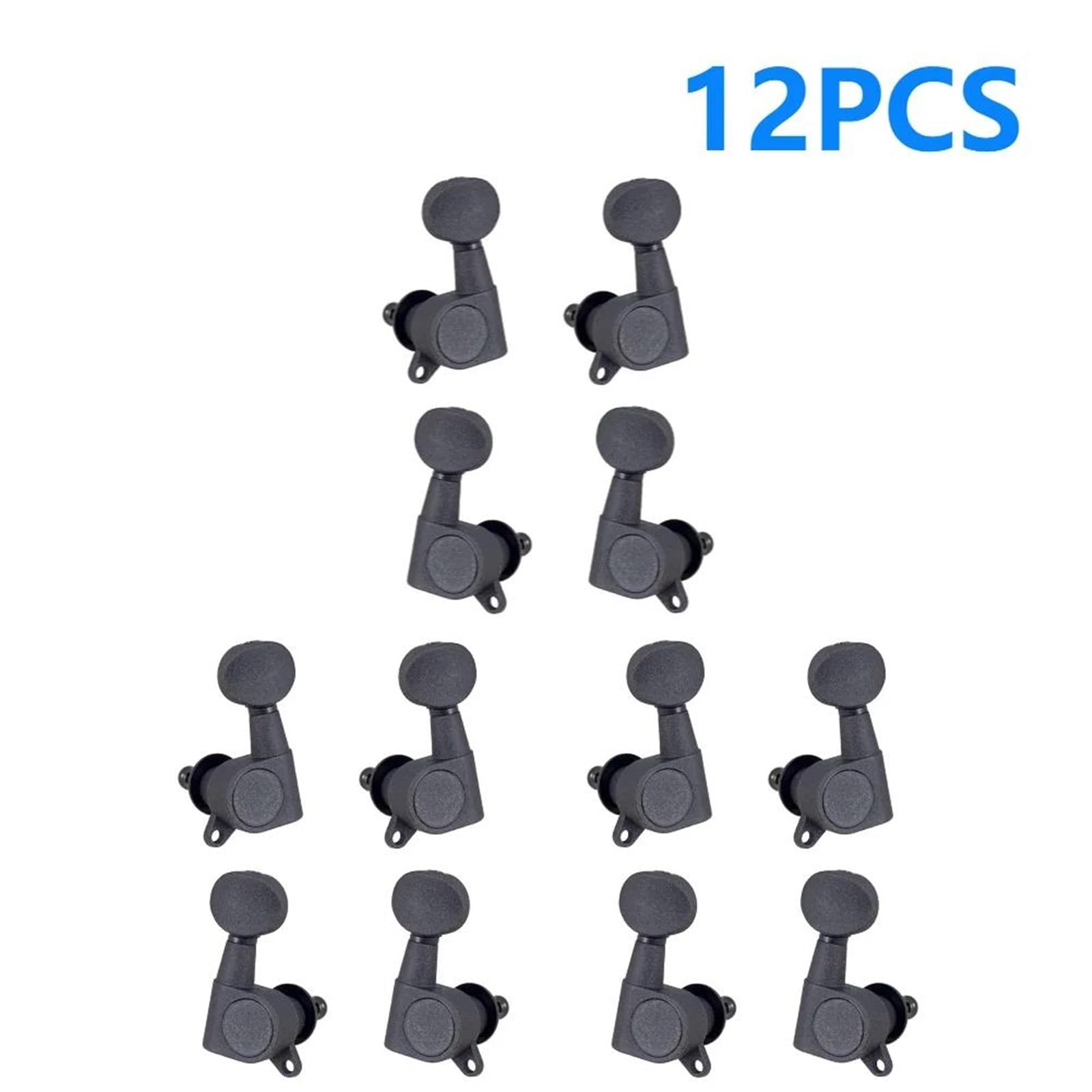 Durable Guitarra Clavijas De Afinación Clavijas De Cuerda Selladas Afinadores Bloqueo Afinación Ukelele Cabezales Máquina Guitarra Acústica Eléctrica Perillas(Type3)