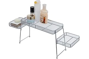 MyGift 3-Tiered Bathroom Sink Shelf Over Faucet