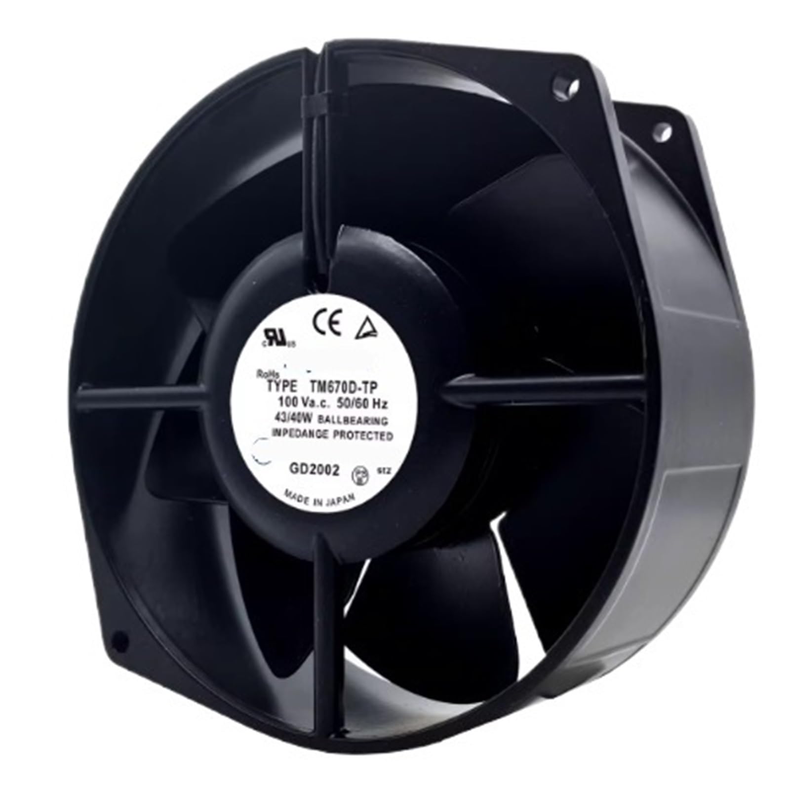 CXDFRSER TM670D-TP 100VAC 43/40W Fan