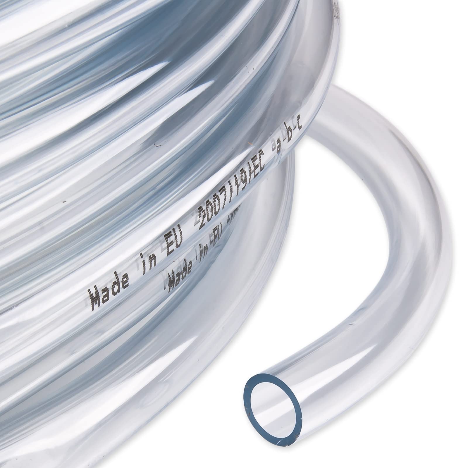 Wagner GREEN PVC Schlauch 12/16 mm glasklar transparent, Belüfterschlauch für Teiche und Aquarien (50 mtr.)…