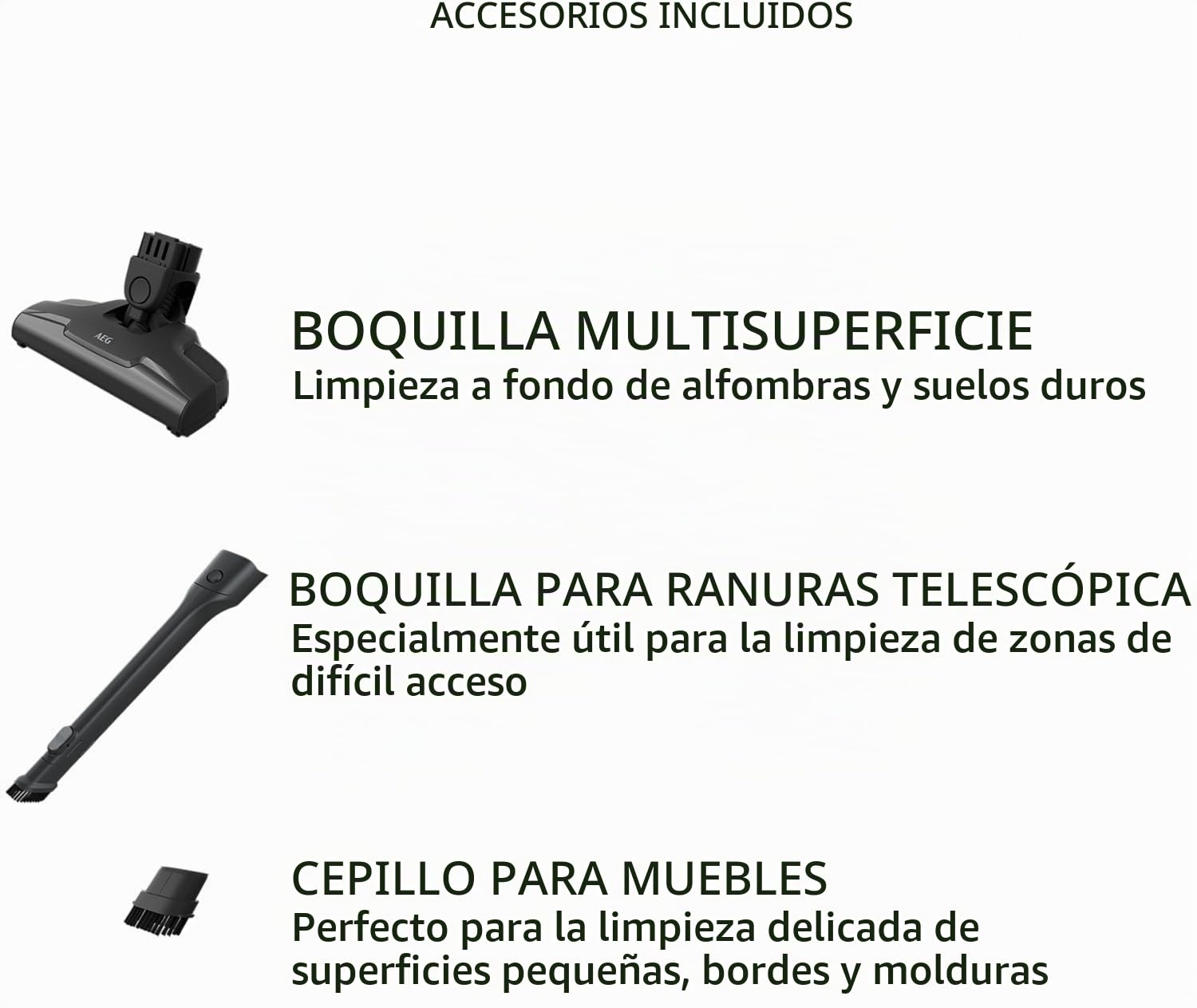 Aspirador Escoba AEG AS52CB18DG