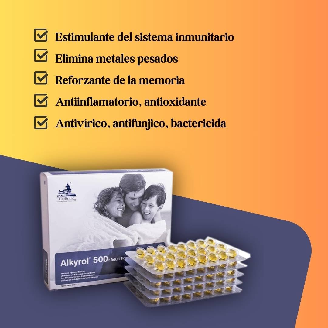 ALKYROL 500MG 120PER, Standard, Unico