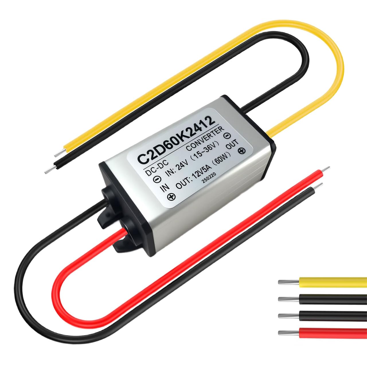 Rea C1（ReaS1コンバーター用） Amazon.co.jp: DC 24Vから12V 5A 60W防水DC-DCコンバーター