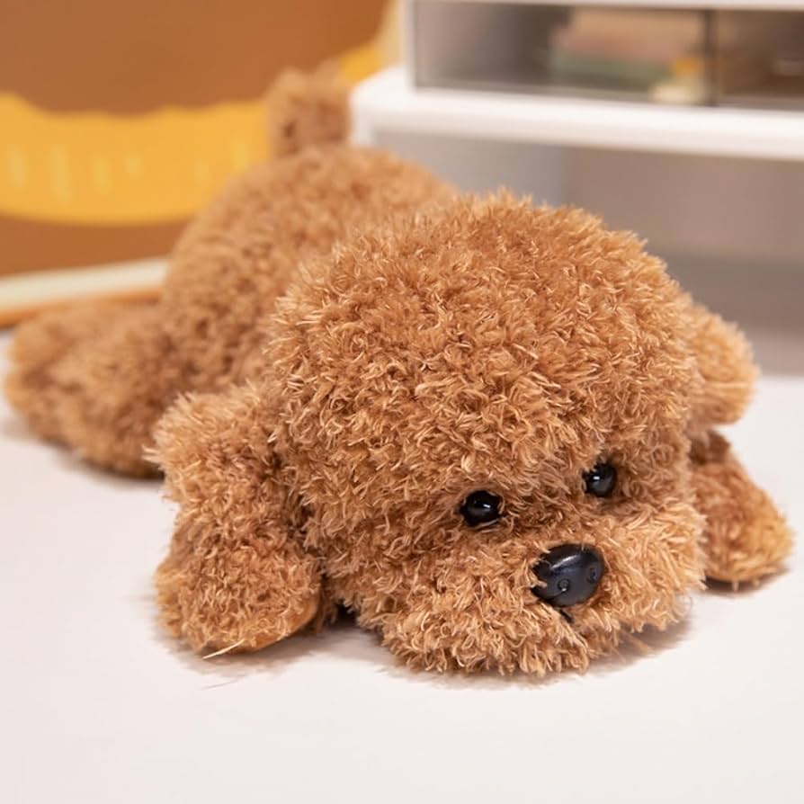 Amazon.co.jp: トイプードル ぬいぐるみ かわいいテディ犬の (ベージュ