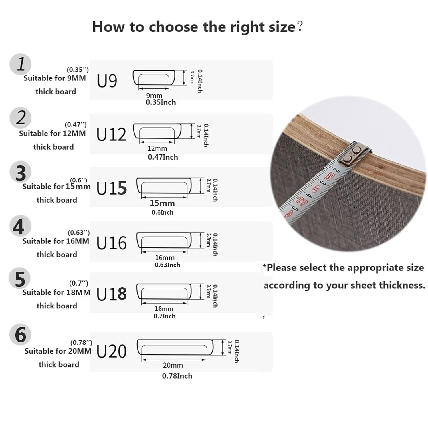 16.4ft Flexible Edge Protector Trim Self Adhesive Edge Guard U-Channel/C-Channel - Waterproof Edging for Cabinet Protection, Edge Trim Molding, Easy to Install(White,50 mm)