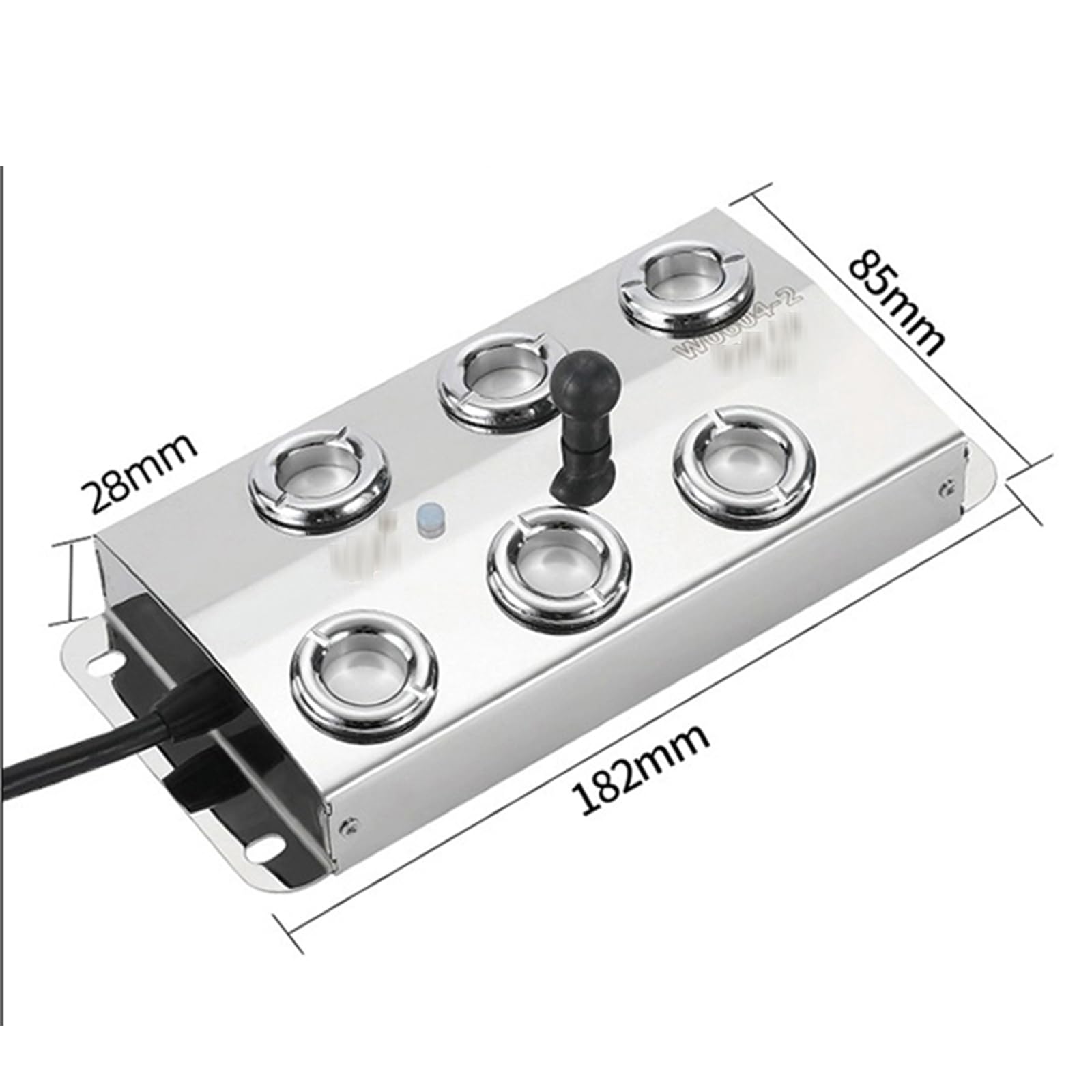 Nebulizador Ultrasónico, Nebulizador Impermeable, Humidificador con Flotador, Cabezal Atomizador Extraíble Y Sensor Capacitivo para Paisajismo, Jardines Y Piscinas