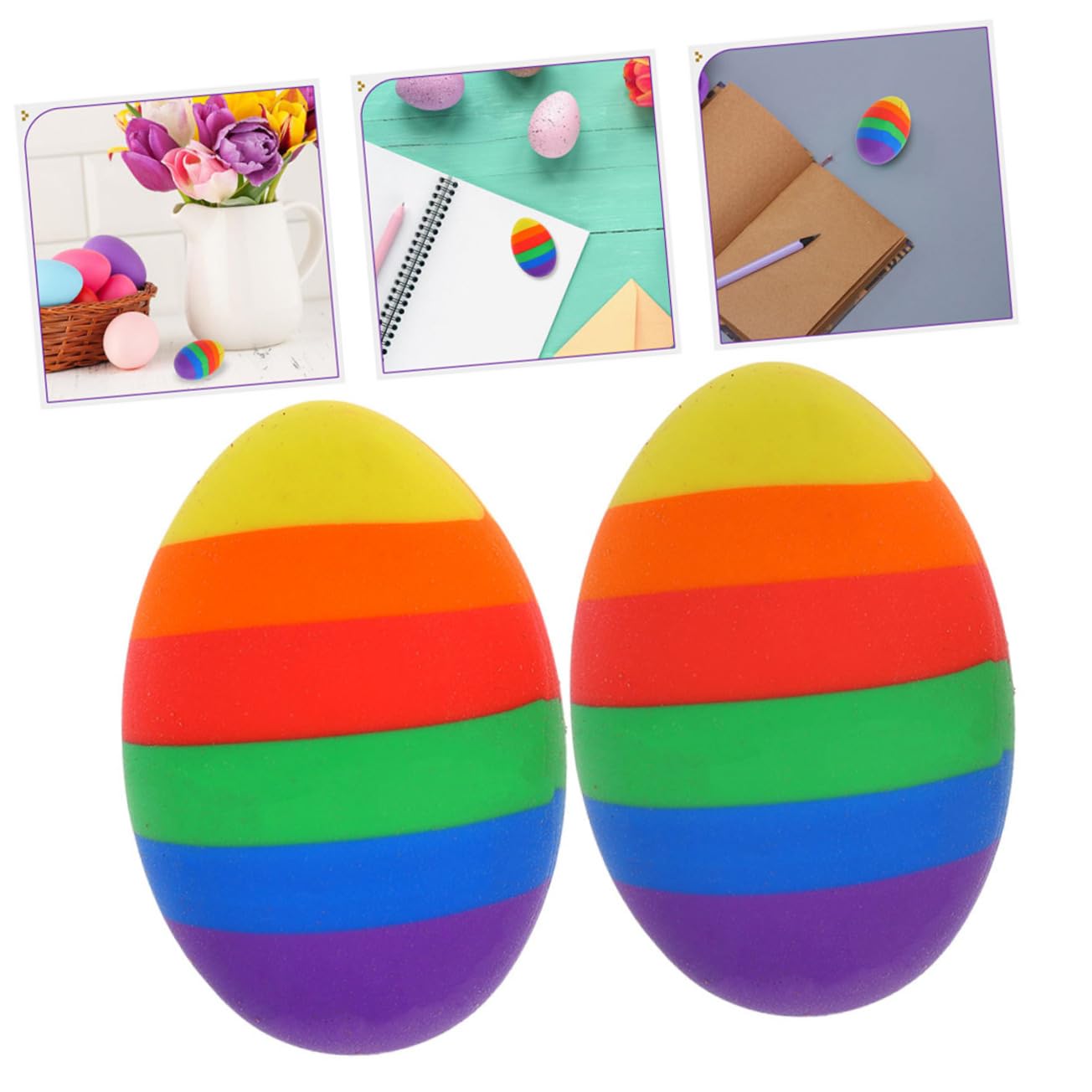 30 Ostern Mini Radiergummis Niedliche Eier Radierer für Klassenzimmerpreise und Lehrmaterialien Kreative Schreibwaren für Schule und Büro